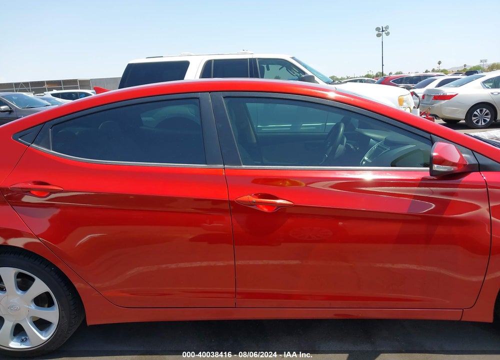 2012 HYUNDAI ELANTRA LIMITED (ULSAN PLANT) VIN: KMHDH4AE4CU200478