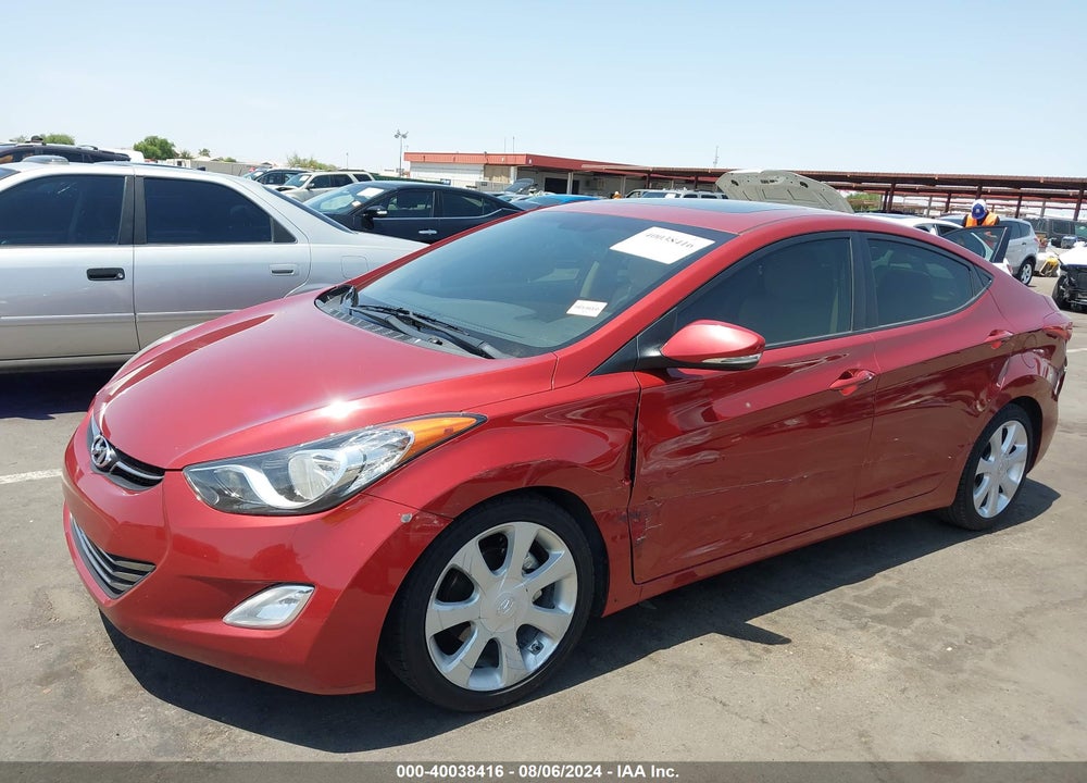 2012 HYUNDAI ELANTRA LIMITED (ULSAN PLANT) VIN: KMHDH4AE4CU200478