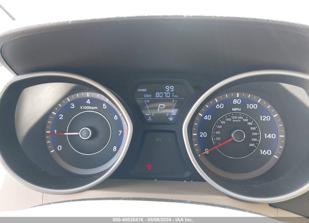 2012 HYUNDAI ELANTRA LIMITED (ULSAN PLANT) VIN: KMHDH4AE4CU200478