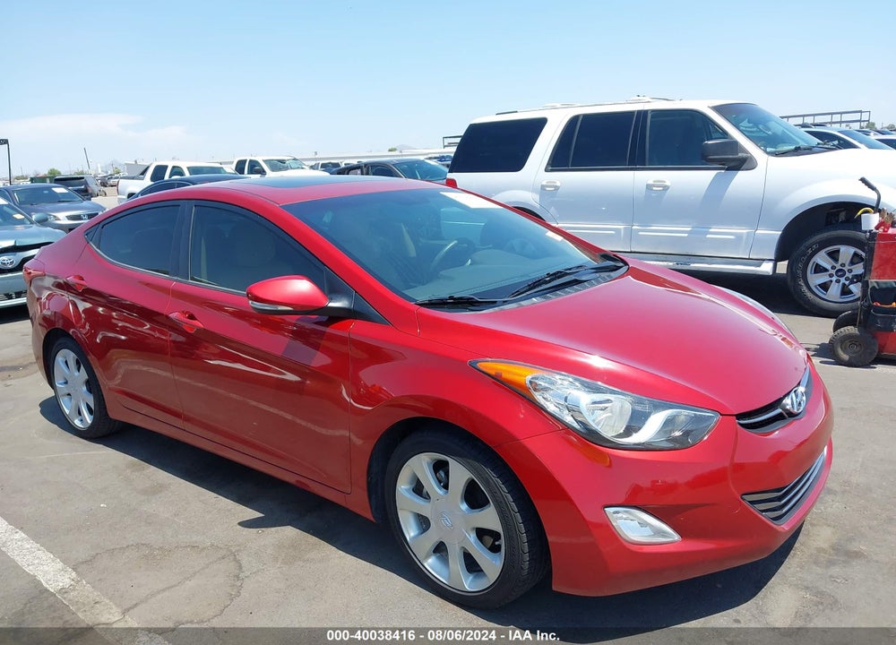 2012 HYUNDAI ELANTRA LIMITED (ULSAN PLANT) VIN: KMHDH4AE4CU200478