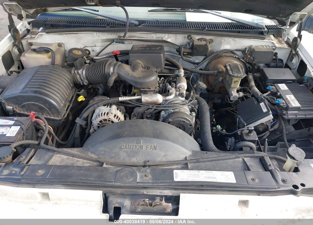 1998 GMC SIERRA 1500 SL WIDESIDE VIN: 2GTEK19R8W1512562