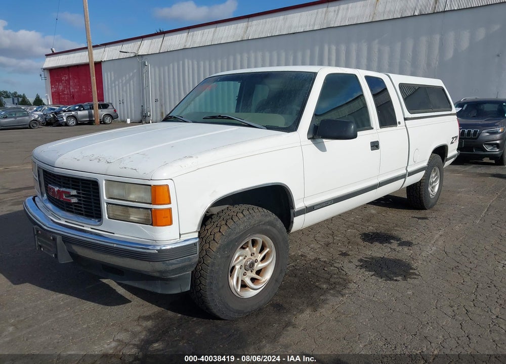 1998 GMC SIERRA 1500 SL WIDESIDE VIN: 2GTEK19R8W1512562