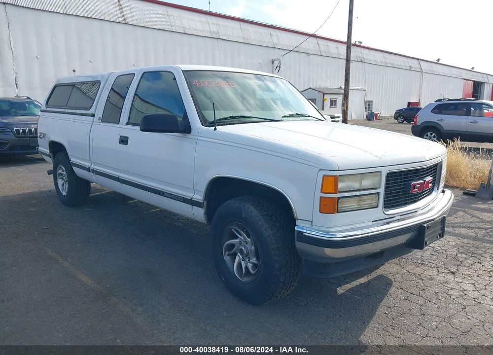 1998 GMC SIERRA 1500 SL WIDESIDE VIN: 2GTEK19R8W1512562