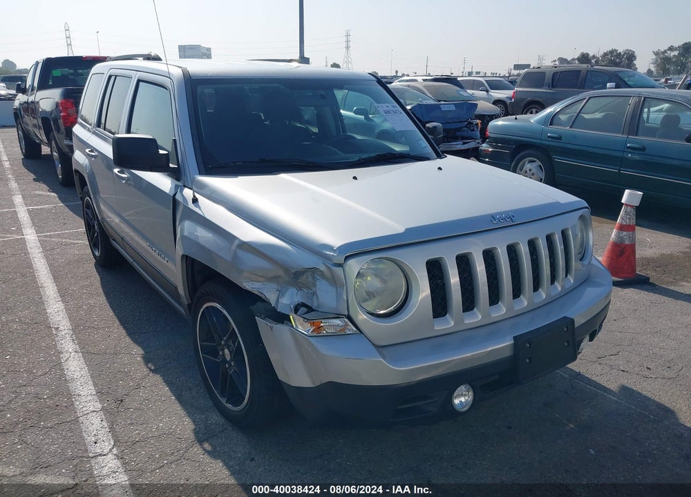 2014 JEEP PATRIOT SPORT VIN: 1C4NJPBA5ED512547