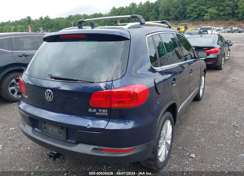 2013 VOLKSWAGEN TIGUAN SE VIN: WVGBV3AX0DW564527