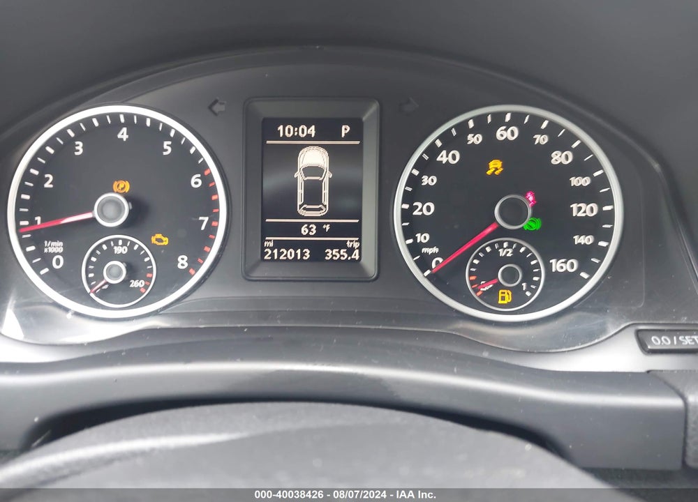 2013 VOLKSWAGEN TIGUAN SE VIN: WVGBV3AX0DW564527