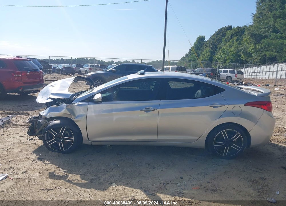 2011 HYUNDAI ELANTRA VIN: KMHDH4AE1BU151450