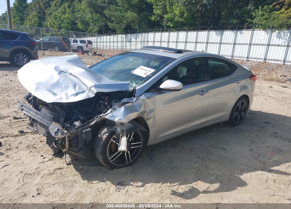 2011 HYUNDAI ELANTRA VIN: KMHDH4AE1BU151450