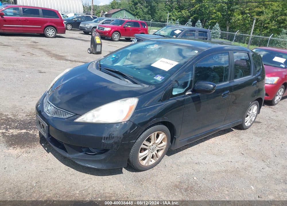 2009 HONDA FIT SPORT VIN: JHMGE88479S068737