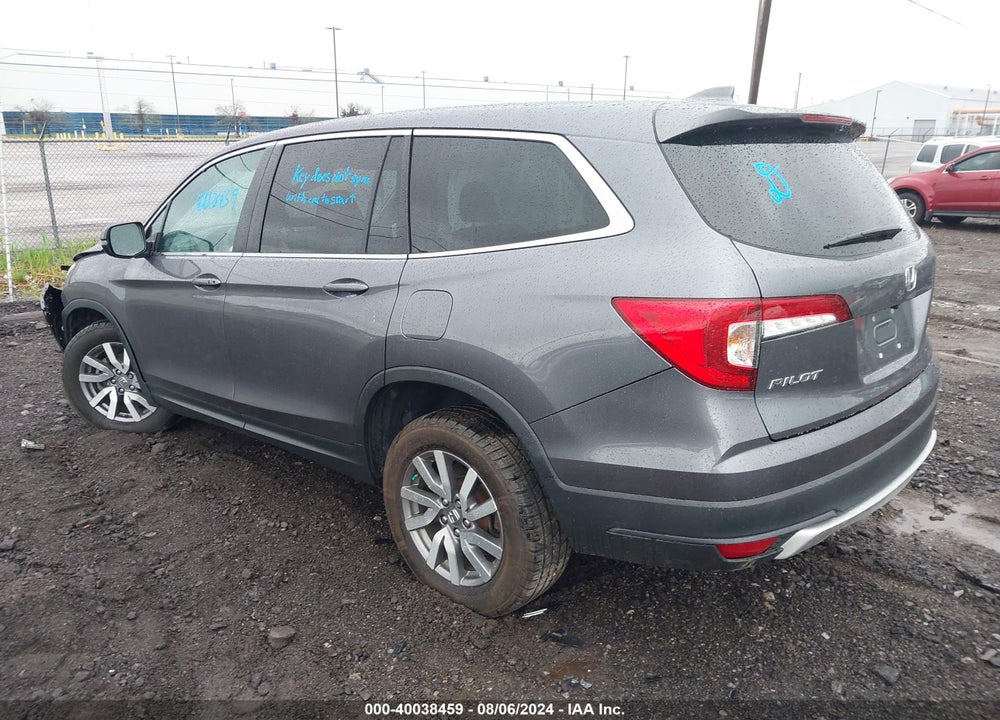 2021 HONDA PILOT VIN: 5FNYF6H52MB001078
