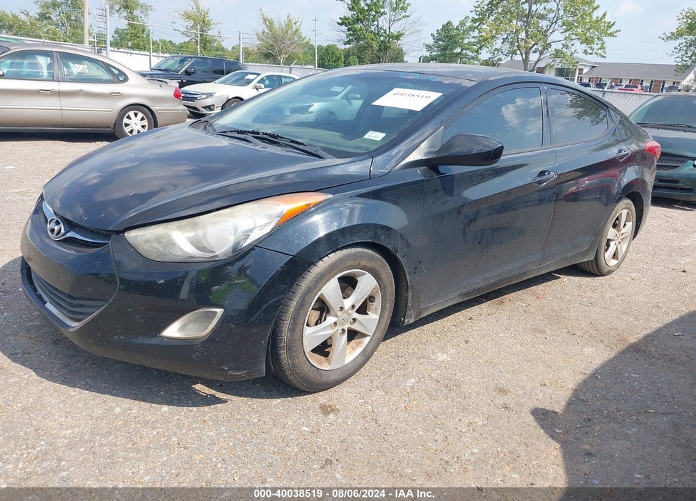 2013 HYUNDAI ELANTRA GLS VIN: 5NPDH4AE6DH315129