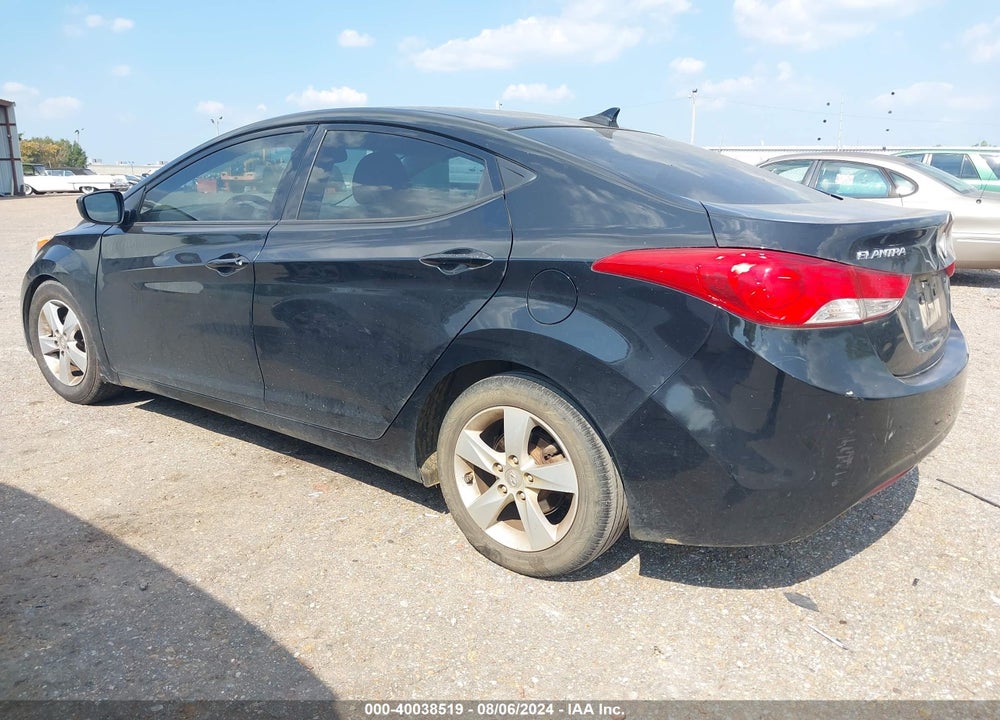 2013 HYUNDAI ELANTRA GLS VIN: 5NPDH4AE6DH315129