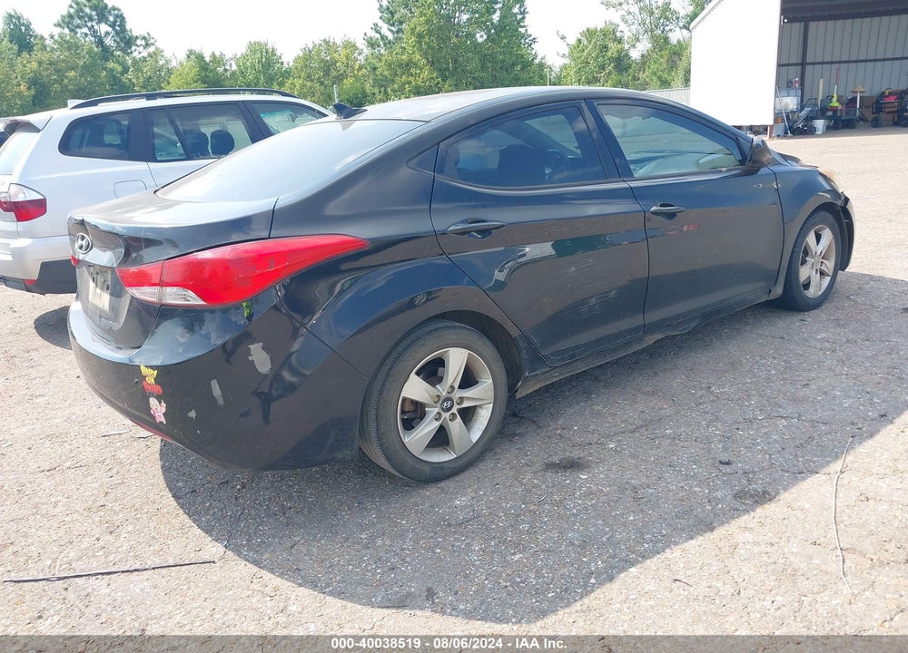 2013 HYUNDAI ELANTRA GLS VIN: 5NPDH4AE6DH315129