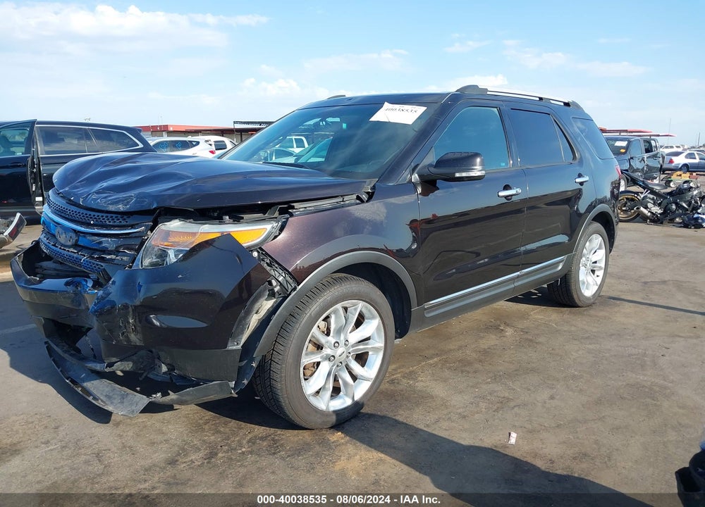 2013 FORD EXPLORER LIMITED VIN: 1FM5K8F81DGC03791