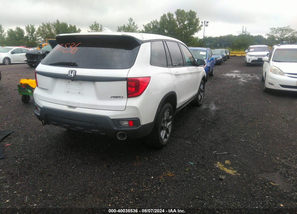 2023 HONDA PASSPORT AWD EX-L VIN: 5FNYF8H57PB030141