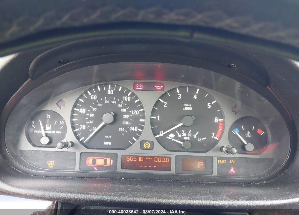 2001 BMW 325I VIN: WBAAV33421EE75918
