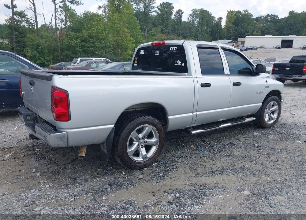 2008 DODGE RAM 1500 SLT VIN: 1D7HA18288S573004