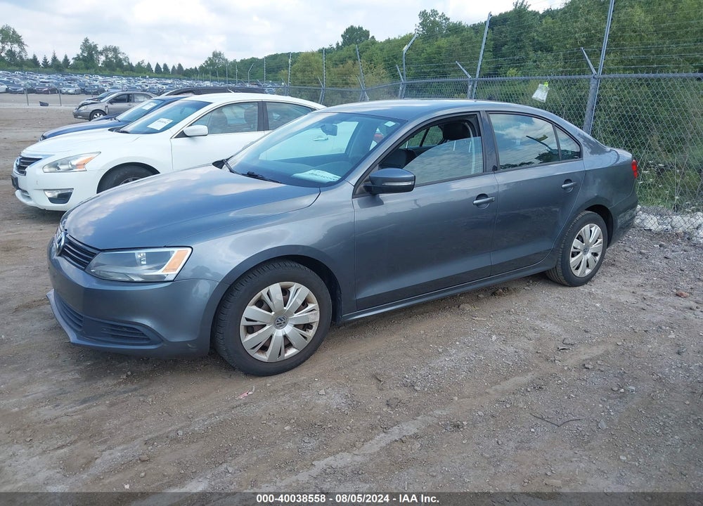 2014 VOLKSWAGEN JETTA 1.8T SE VIN: 3VWD17AJ8EM312082