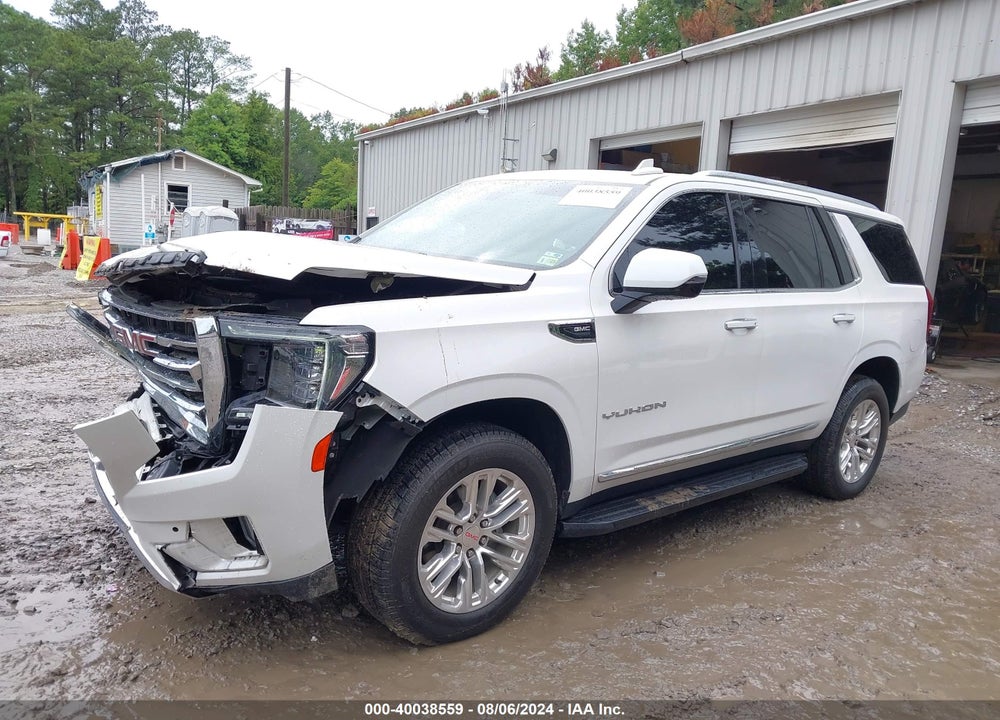 2021 GMC YUKON 4WD SLT VIN: 1GKS2BKD4MR125748