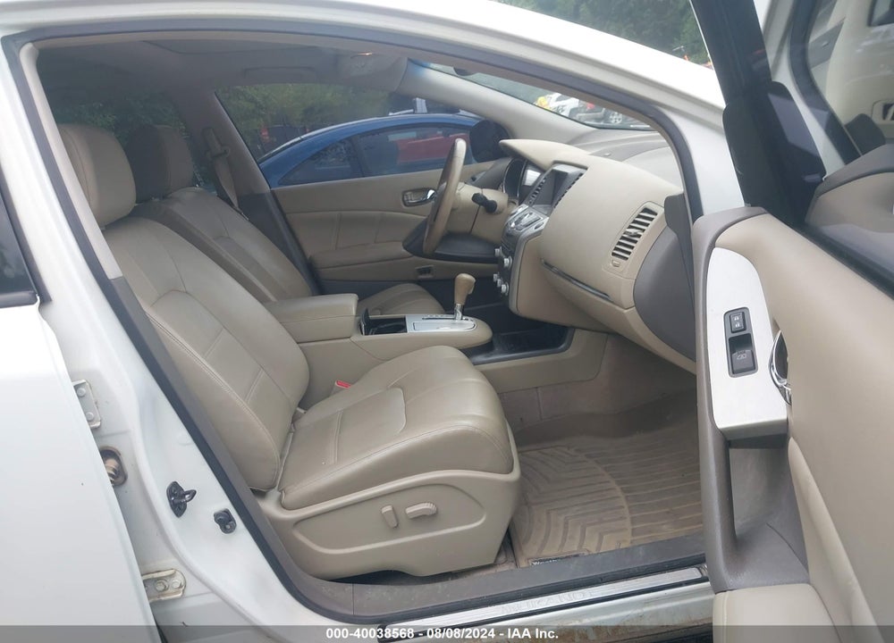 2013 NISSAN MURANO SL VIN: JN8AZ1MW4DW312425