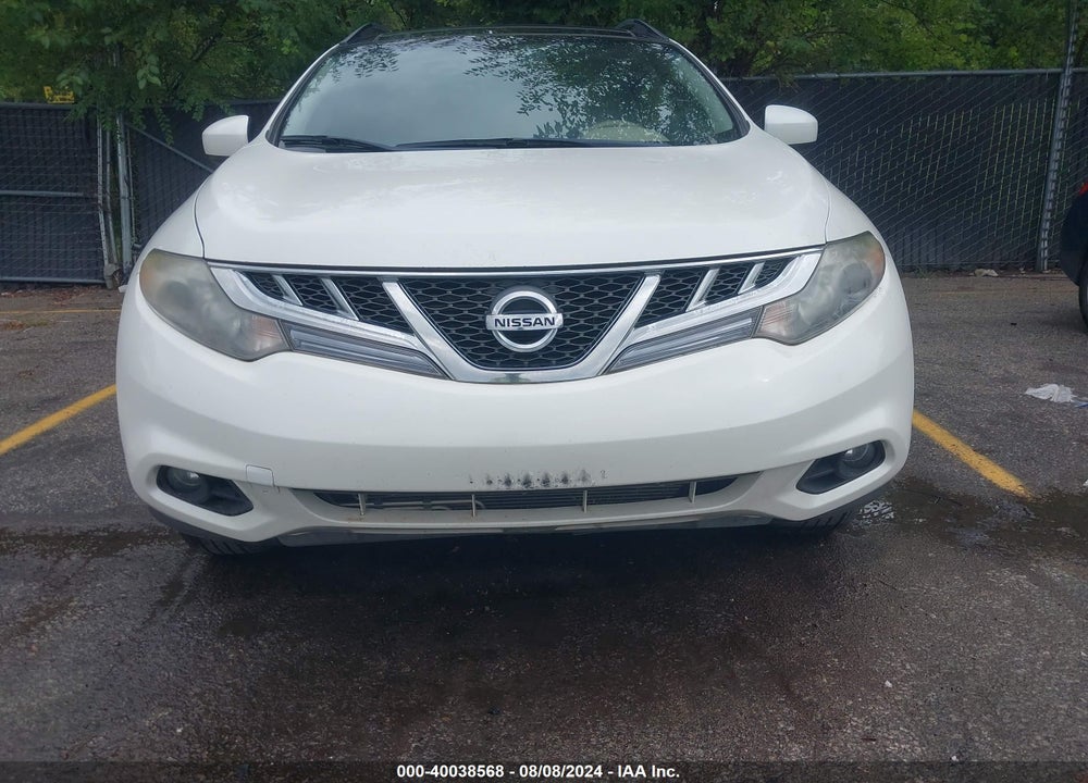 2013 NISSAN MURANO SL VIN: JN8AZ1MW4DW312425