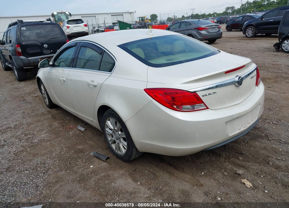2012 BUICK REGAL VIN: 2G4GR5ERXC9150986