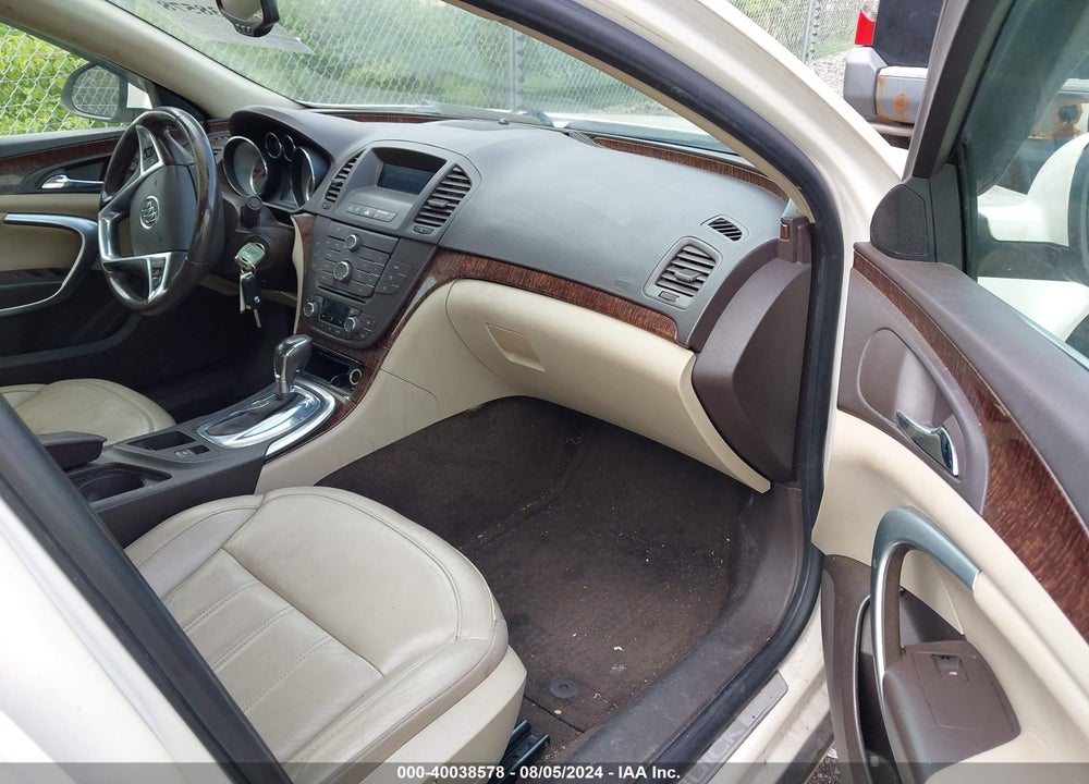 2012 BUICK REGAL VIN: 2G4GR5ERXC9150986