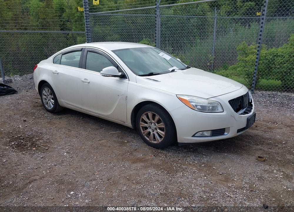 2012 BUICK REGAL VIN: 2G4GR5ERXC9150986