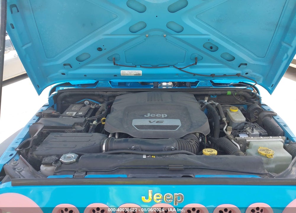 2017 JEEP WRANGLER UNLIMITED SPORT 4X4 VIN: 1C4BJWDG6HL738833