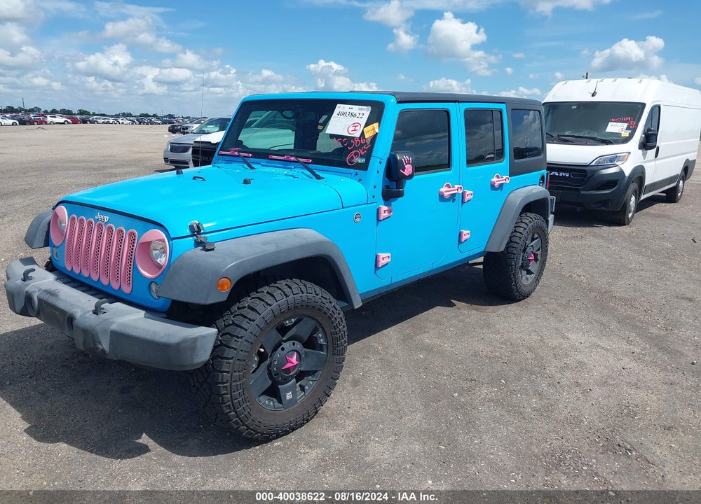 2017 JEEP WRANGLER UNLIMITED SPORT 4X4 VIN: 1C4BJWDG6HL738833