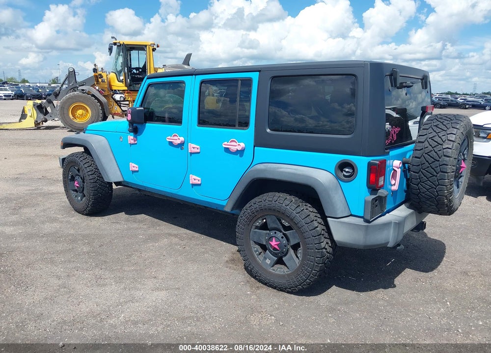 2017 JEEP WRANGLER UNLIMITED SPORT 4X4 VIN: 1C4BJWDG6HL738833