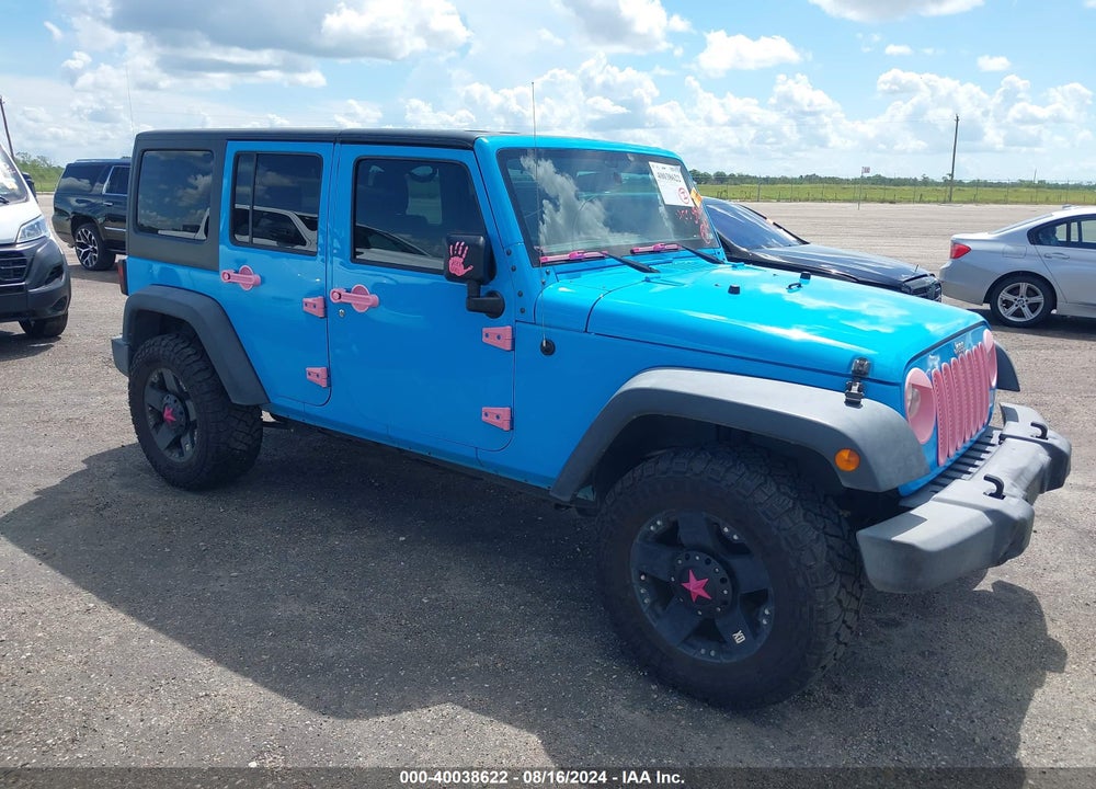 2017 JEEP WRANGLER UNLIMITED SPORT 4X4 VIN: 1C4BJWDG6HL738833