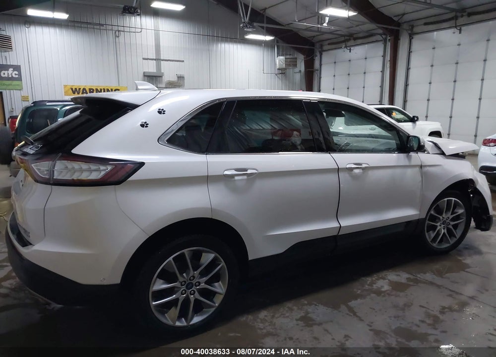 2017 FORD EDGE TITANIUM VIN: 2FMPK4K97HBB35591