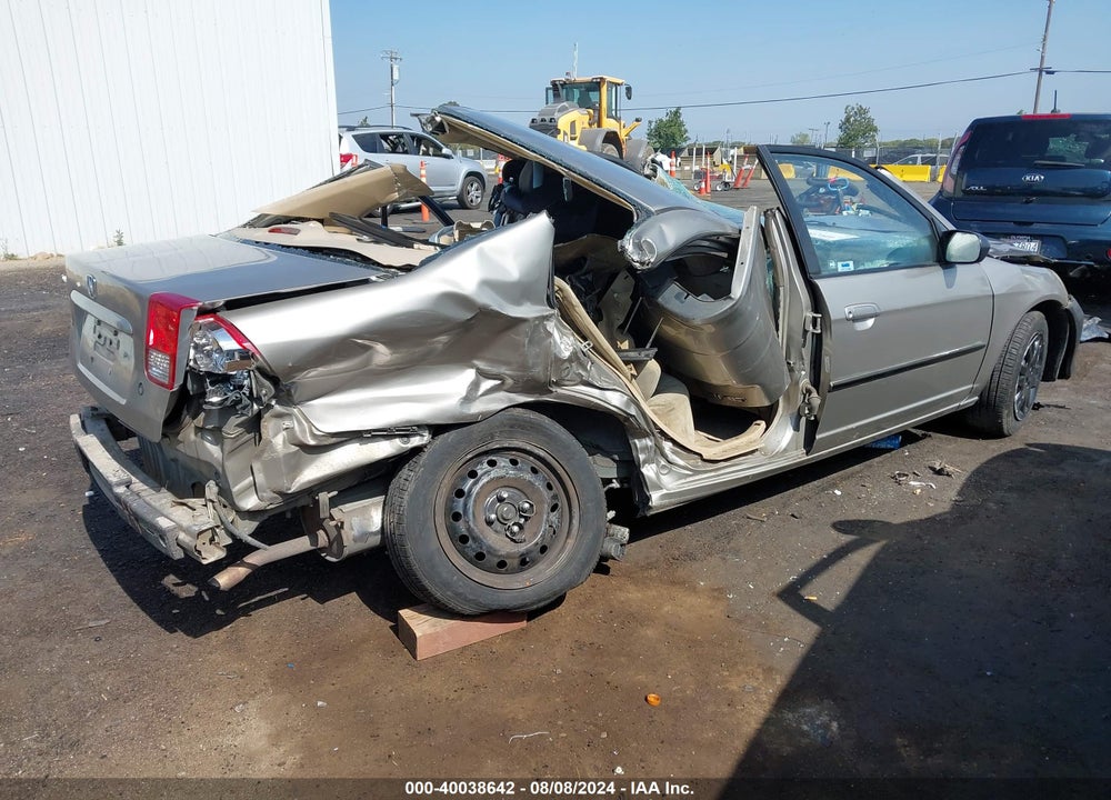 2004 HONDA CIVIC LX VIN: 2HGES16594H612032