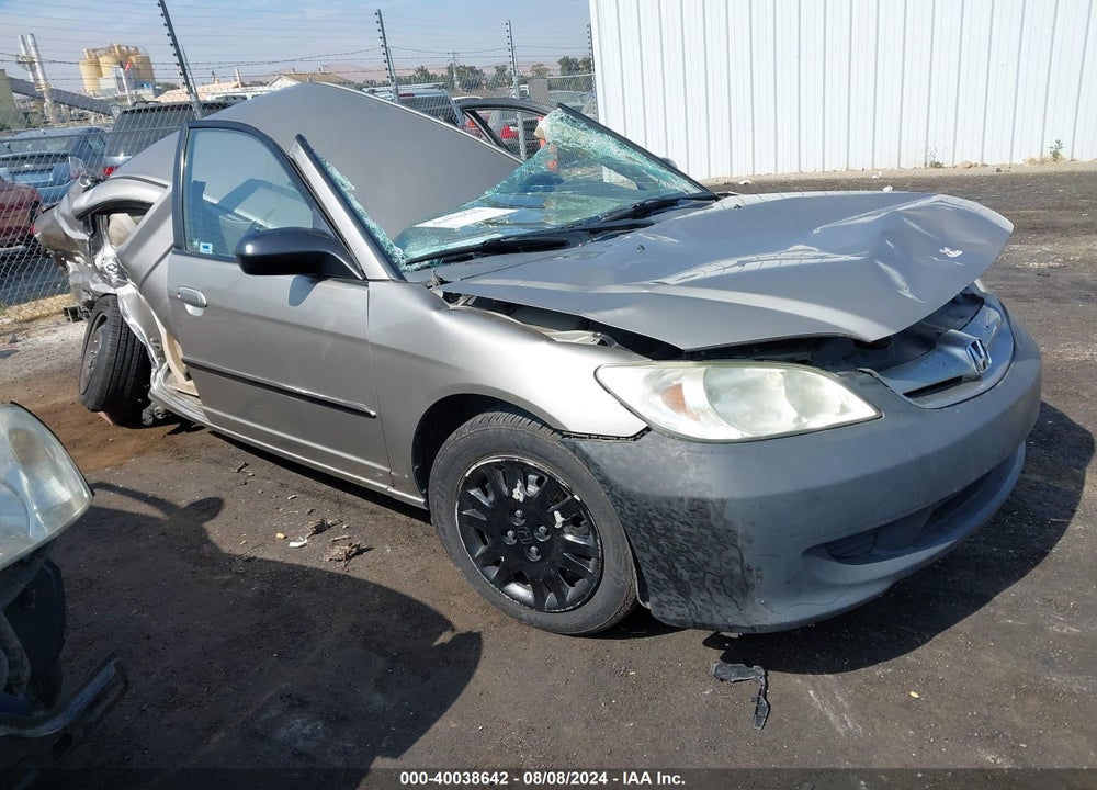 2004 HONDA CIVIC LX VIN: 2HGES16594H612032