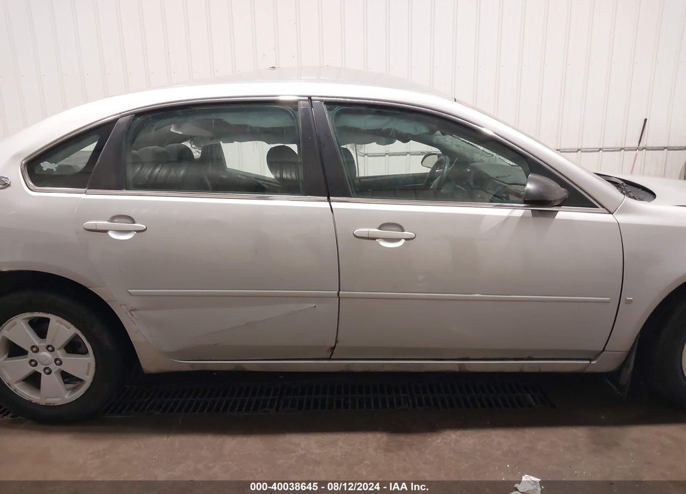 2008 CHEVROLET IMPALA VIN: 2G1WT58N889133498