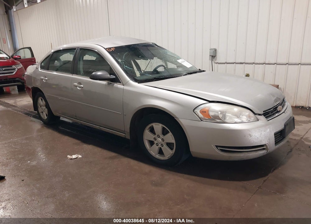 2008 CHEVROLET IMPALA VIN: 2G1WT58N889133498