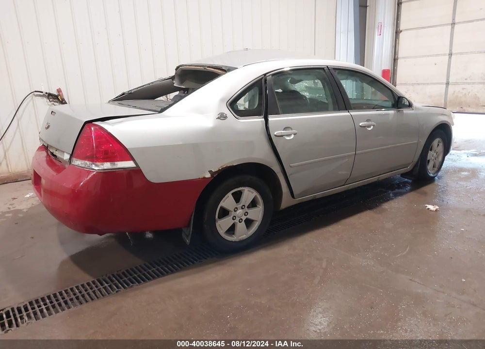2008 CHEVROLET IMPALA VIN: 2G1WT58N889133498