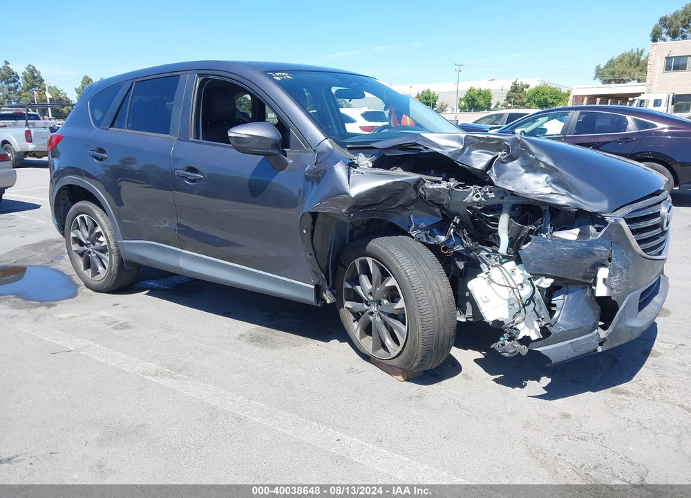 2016 MAZDA CX-5 GRAND TOURING VIN: JM3KE4DY8G0751690