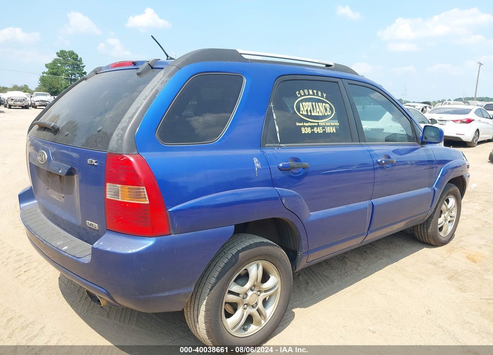 2006 KIA SPORTAGE EX V6/LX V6 VIN: KNDJF723267189379