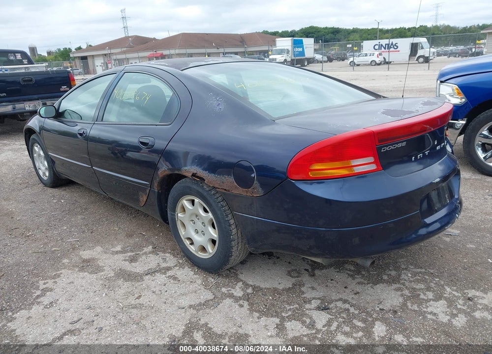 2002 DODGE INTREPID SE VIN: 2B3HD46R02H287750