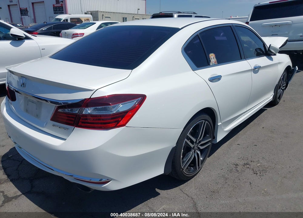 2017 HONDA ACCORD SPORT VIN: 1HGCR2F5XHA078178