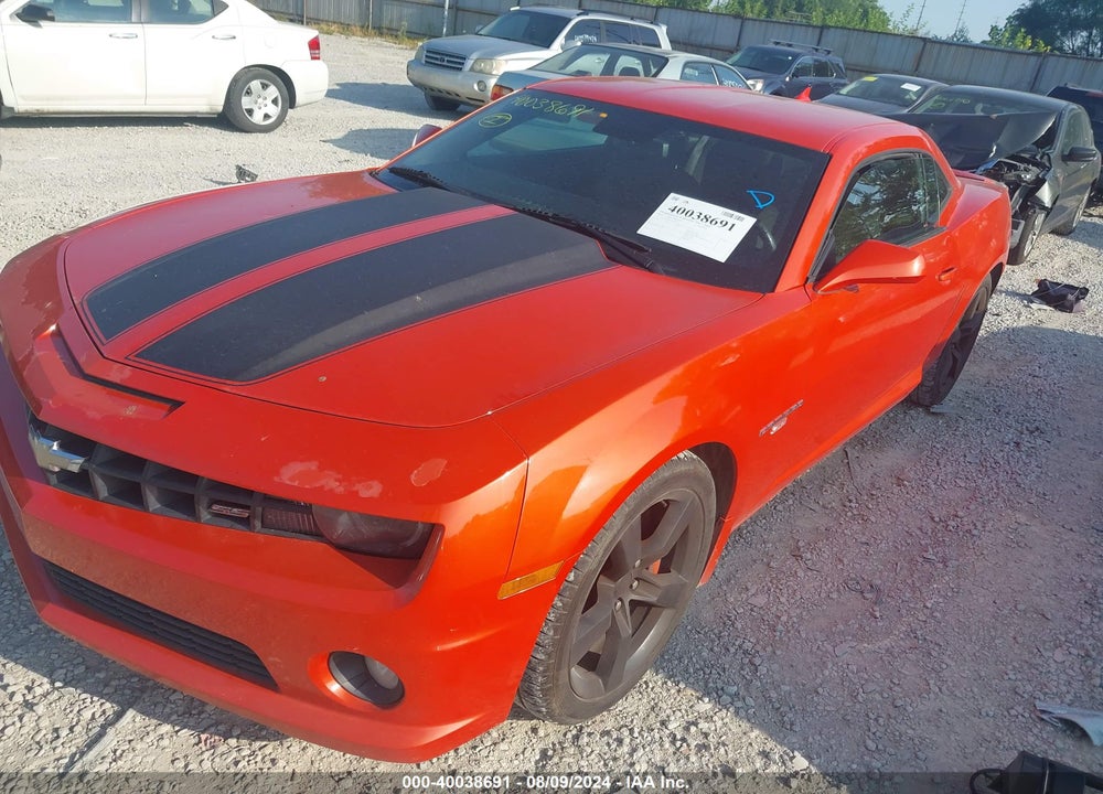 2012 CHEVROLET CAMARO 1SS VIN: 2G1FJ1EJ8C9122106
