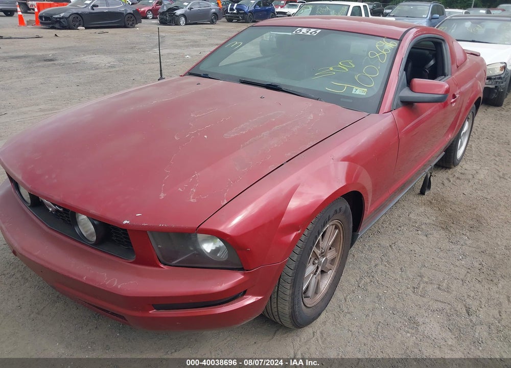 2008 FORD MUSTANG V6 DELUXE/V6 PREMIUM VIN: 1ZVHT80NX85175744