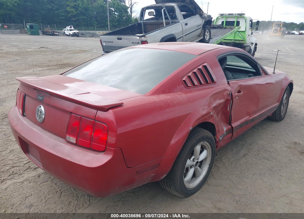 2008 FORD MUSTANG V6 DELUXE/V6 PREMIUM VIN: 1ZVHT80NX85175744