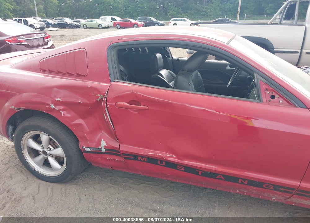 2008 FORD MUSTANG V6 DELUXE/V6 PREMIUM VIN: 1ZVHT80NX85175744