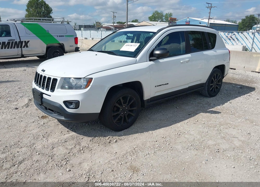 2014 JEEP COMPASS ALTITUDE VIN: 1C4NJCBA2ED821482