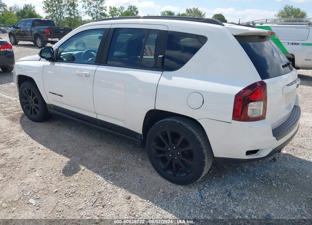 2014 JEEP COMPASS ALTITUDE VIN: 1C4NJCBA2ED821482