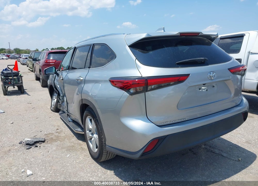 2020 TOYOTA HIGHLANDER LE VIN: 5TDZZRAH8LS015160