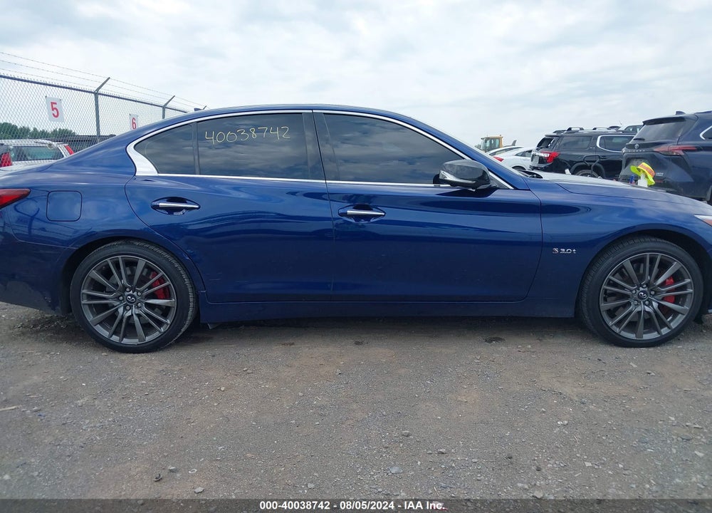 2019 INFINITI Q50 3.0T RED SPORT 400 VIN: JN1FV7AR4KM800719